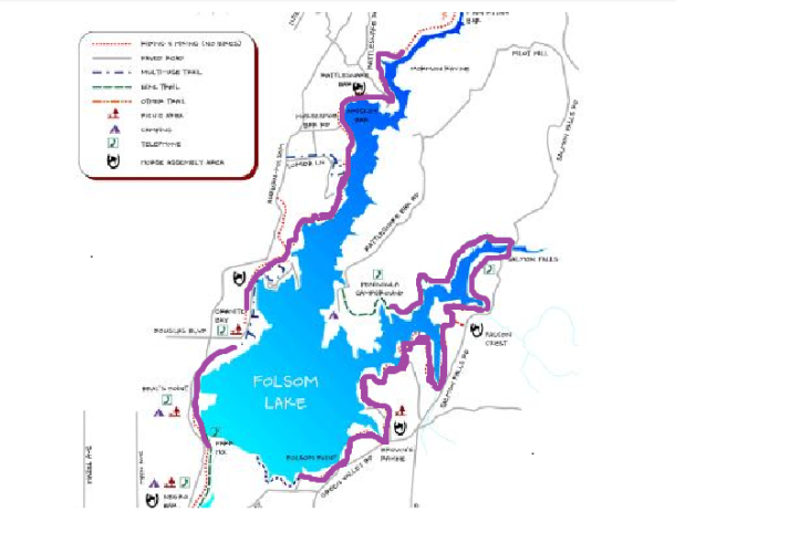 2013 Folsom Lake map w painted completed sections